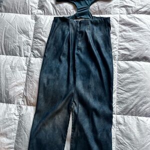 Bershka Gray Zippered Garment